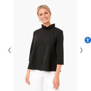 Tuckernuck Pomander Place Black Faye Blouse